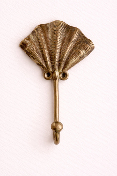 Brass Shell Hook