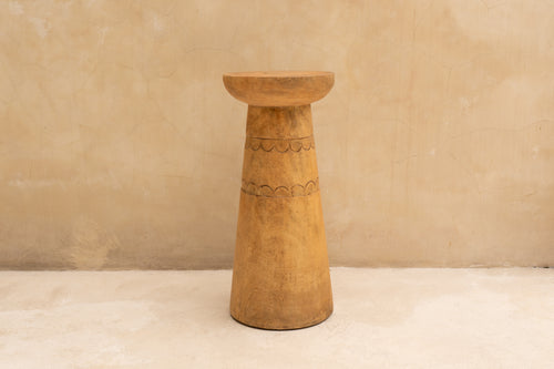 Mango Carved Barstool